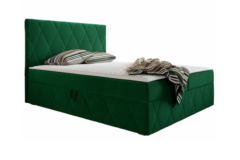 Kintore Kontinentalseng 180x200 cm - Mørkegrønn - Møbler - Senger - Kontinentalsenger