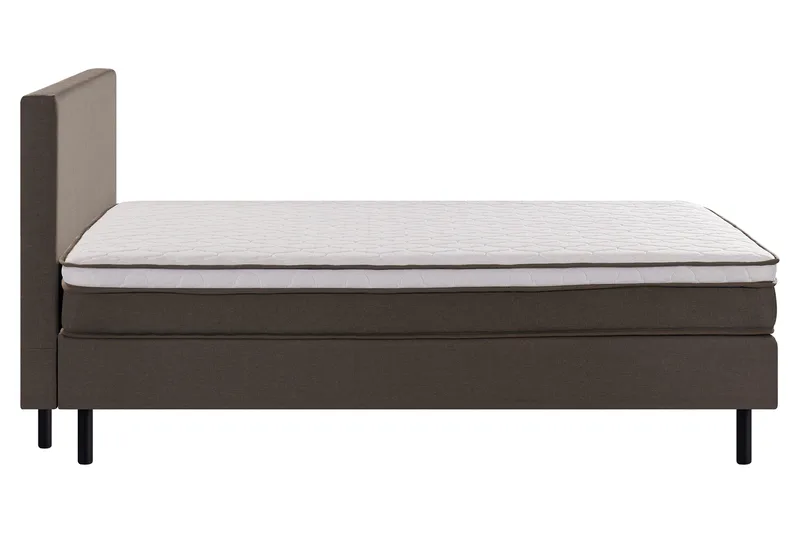 Komplett sängpaket Divine sänggavel 140 cm 140x200 Beige - Møbler - Senger - Kontinentalsenger