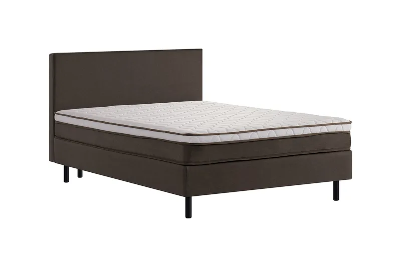 Komplett sängpaket Divine sänggavel 140 cm 140x200 Beige - Møbler - Senger - Kontinentalsenger