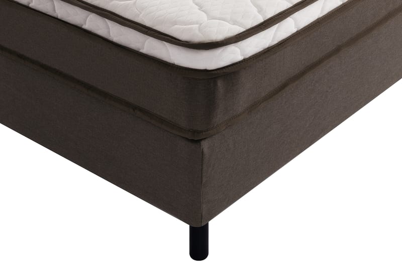 Komplett sängpaket Divine sänggavel 140 cm 140x200 Beige - Møbler - Senger - Kontinentalsenger