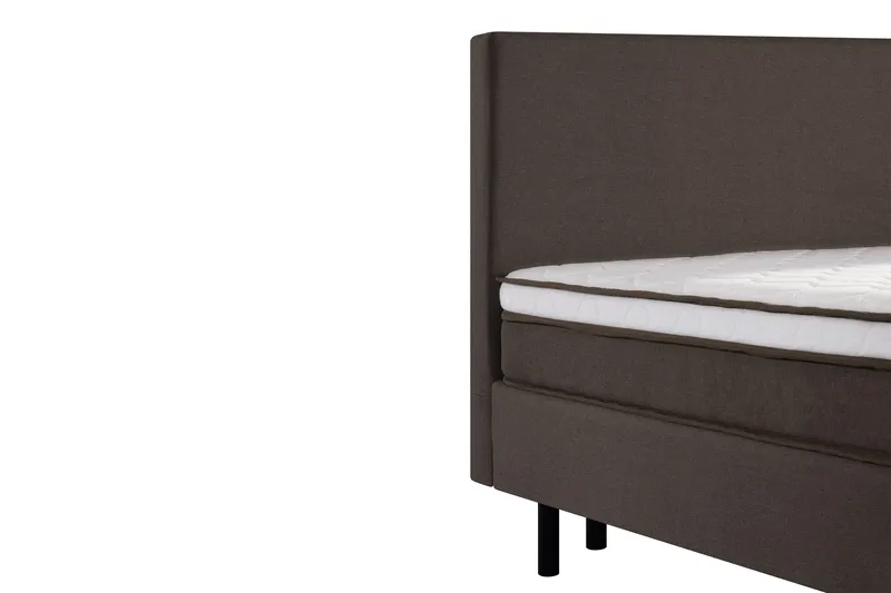 Komplett sängpaket Divine sänggavel 140 cm 140x200 Beige - Møbler - Senger - Kontinentalsenger