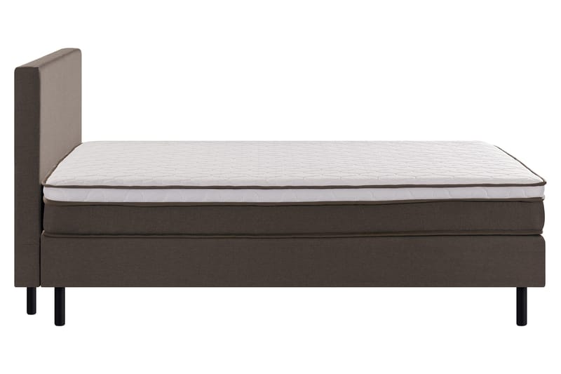 Komplett sängpaket Divine sänggavel 160 cm 160x200 Beige - Møbler - Senger - Kontinentalsenger