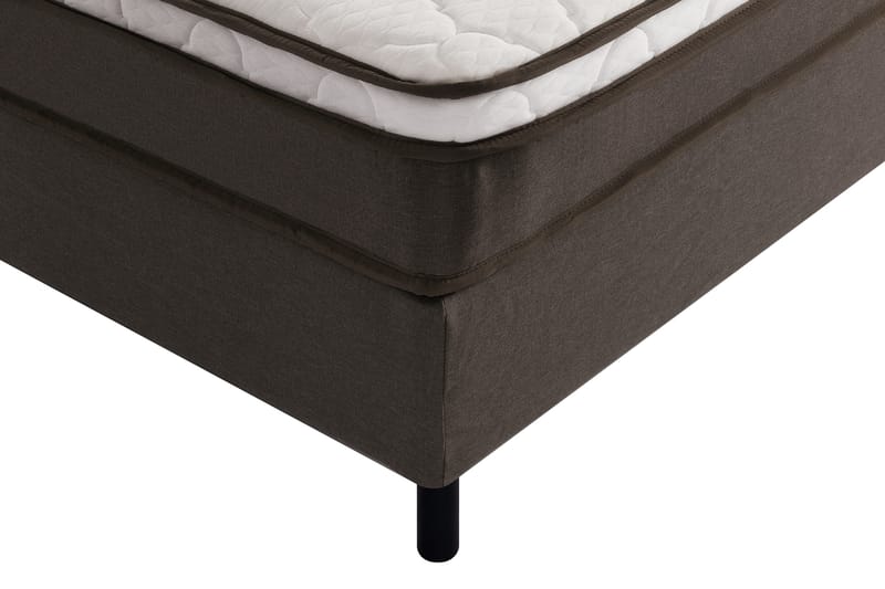 Komplett sängpaket Divine sänggavel 160 cm 160x200 Beige - Møbler - Senger - Kontinentalsenger