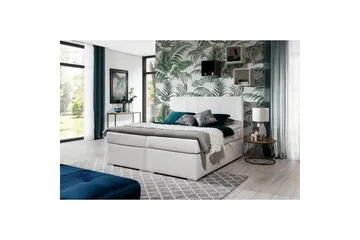 Komplett sängpaket kontinentalsäng Eltap Vit 160x200 DEL