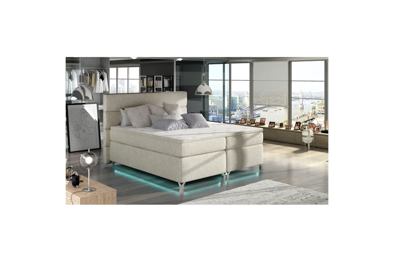 Kontinentalsäng utan ställbar säng Eltap Beige 180x200 8