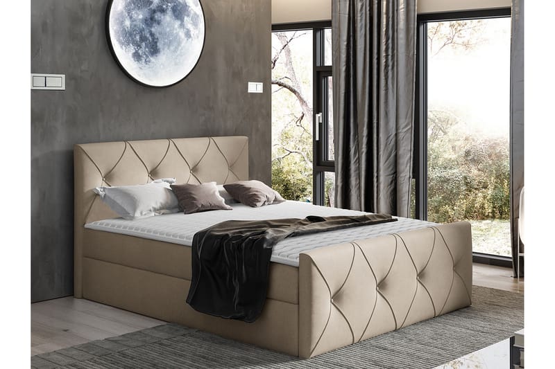 Kontinentalseng 140x200 cm - Møbler - Senger - Kontinentalsenger