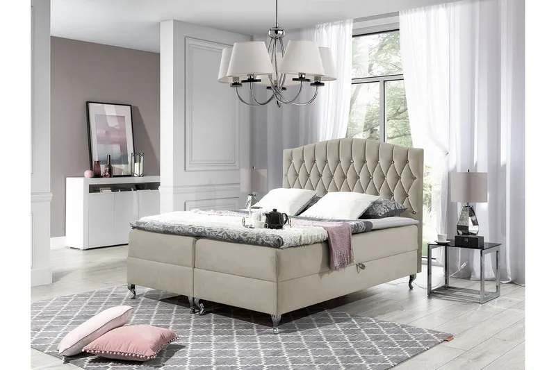 Kontinentalseng 140x200 - Møbler - Senger - Kontinentalsenger