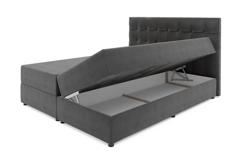 Kontinentalseng 160x200 cm - Svart - Møbler - Senger - Kontinentalsenger
