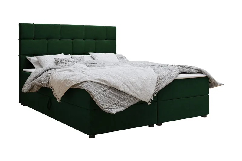 Kontinentalseng 160x200 cm - Svart - Møbler - Senger - Kontinentalsenger