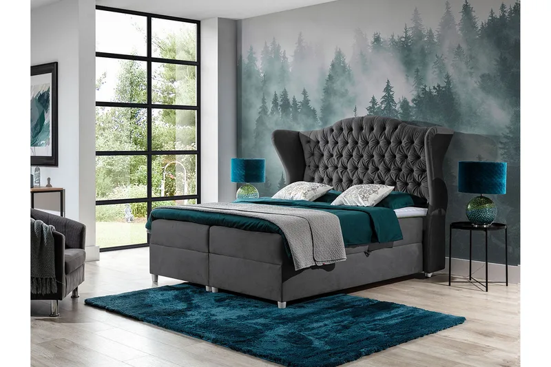 Kontinentalseng 160x200 - Møbler - Senger - Kontinentalsenger