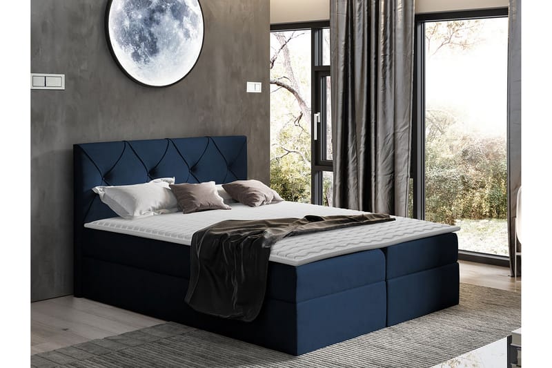 Kontinentalseng 200x200 cm - Møbler - Senger - Kontinentalsenger