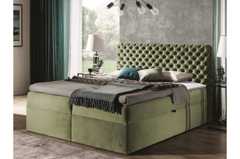 Kontinentalseng 200x200 cm - Møbler - Senger - Kontinentalsenger