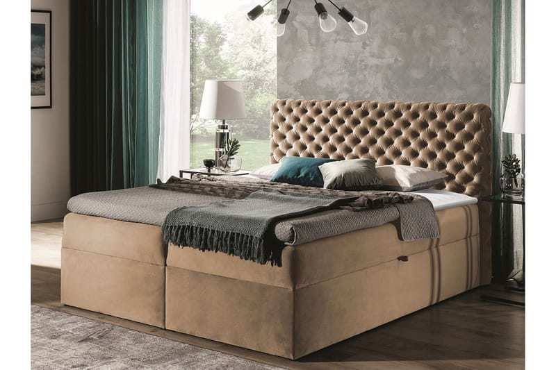 Kontinentalseng 200x200 cm - Møbler - Senger - Kontinentalsenger