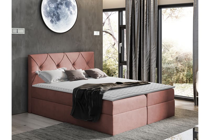 Kontinentalseng 200x200 cm - Møbler - Senger - Kontinentalsenger