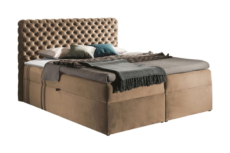 Kontinentalseng 200x200 cm - Møbler - Senger - Kontinentalsenger