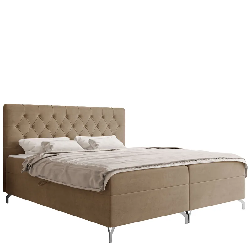 kontinentalseng Kontinentalseng GULIETTE + topper M Fresh 03 120x200 cm - Møbler - Senger - Kontinentalsenger