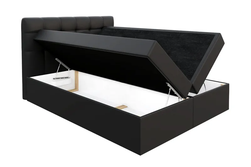 Kontinentalseng NELE 140x200 M - Grå - Møbler - Senger - Kontinentalsenger