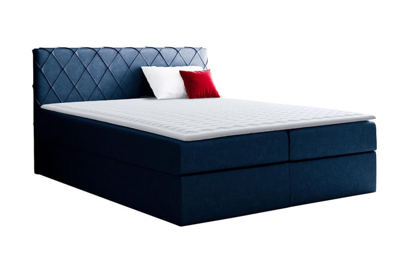 Korshavn Kontinentalseng 120x200, Blå