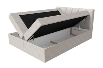 Kramvik kontinentalseng 140x200 - Grå - Møbler - Senger - Kontinentalsenger