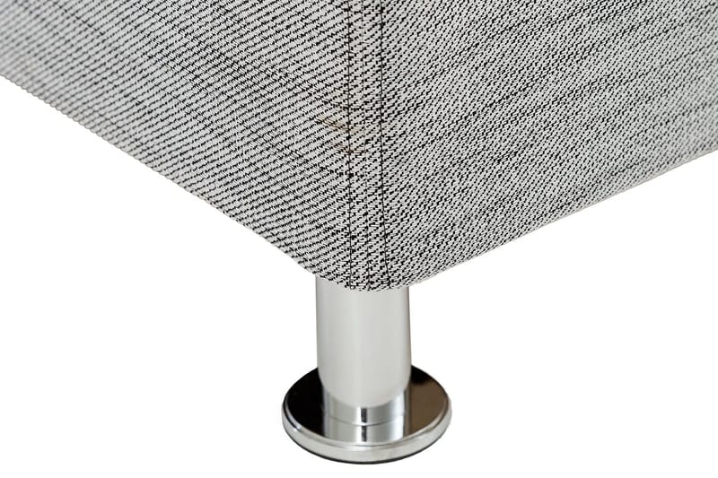 Layla Kontinentalseng 180 cm Uten Sengegavl - Lysegrå - Møbler - Senger - Kontinentalsenger