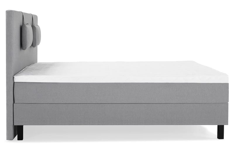 Lucky 150 Kontinentalseng Grå - Mellomgrå - Møbler - Senger - Kontinentalsenger