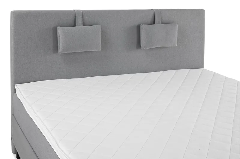 Lucky 150 Kontinentalseng Grå - Mellomgrå - Møbler - Senger - Kontinentalsenger