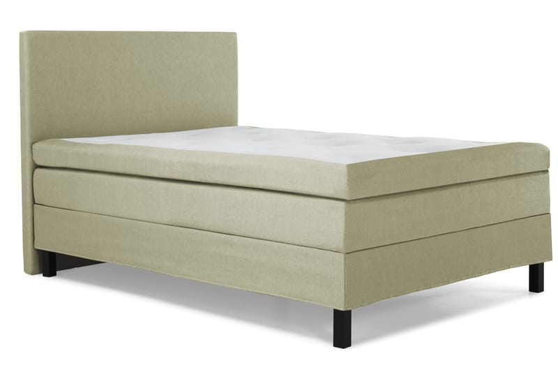 Lucky Komplett Sengepakke 120x200 Lateks Glatt Sengegavl - Grønn - Møbler - Senger - Kontinentalsenger