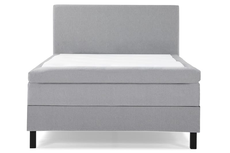 Lucky Komplett Sengepakke 120x200 Lateks Glatt Sengegavl - Mellangrå - Møbler - Senger - Kontinentalsenger