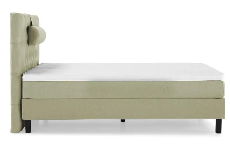 Lucky Komplett Sengepakke 120x200 Skum Diamant Sengegavl - Nakkepute Stor Grønn - Møbler - Senger - Kontinentalsenger