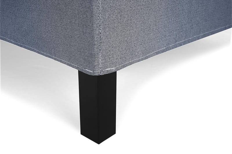 Lucky Komplett Sengepakke 120x200 Polyeter Diamant Sengegavl - Mørkeblå - Møbler - Senger - Komplett sengepakke