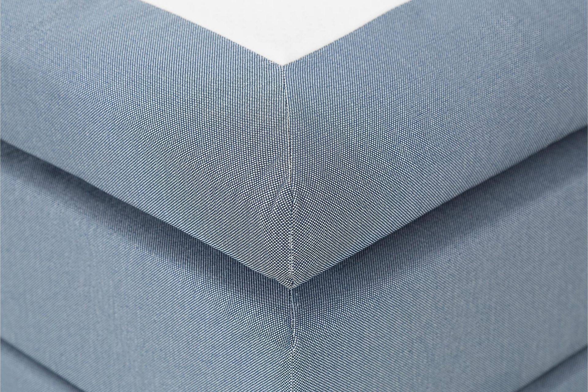 Lucky Komplett Sengepakke 120x200 Polyeter Diamant Sengegavl - Nakkepute Stor Mørkeblå - Møbler - Senger - Komplett sengepakke