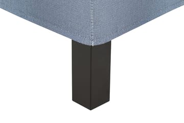 Lucky Komplett Sengepakke 120x200 Polyeter Diamant Sengegavl - Nakkepute Stor Mørkeblå - Møbler - Senger - Komplett sengepakke
