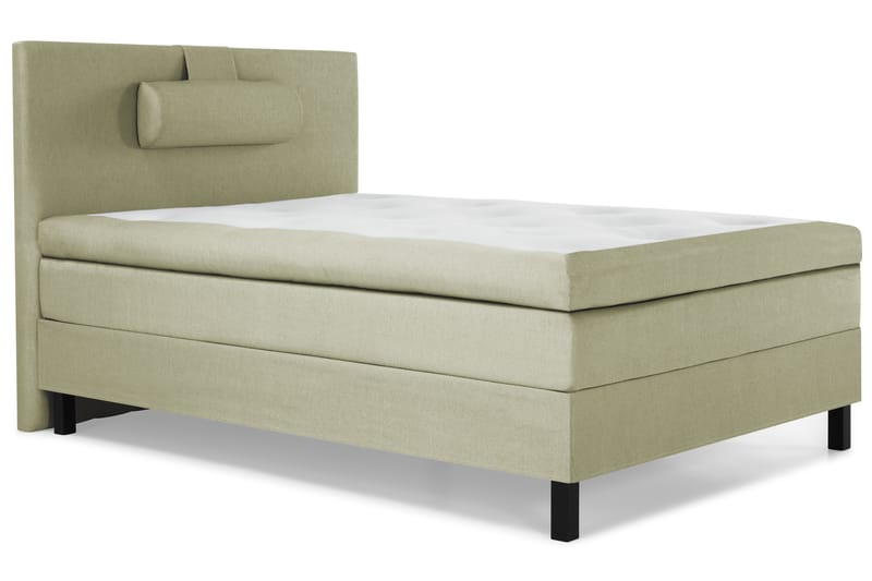 Lucky Komplett Sengepakke 120x200 Polyeter Glatt Sengegavl - Nakkepute Stor Grønn - Møbler - Senger - Komplett sengepakke