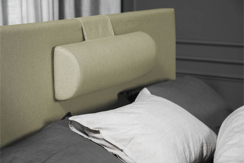 Lucky Komplett Sengepakke 120x200 Polyeter Glatt Sengegavl - Nakkepute Stor Grønn - Møbler - Senger - Komplett sengepakke