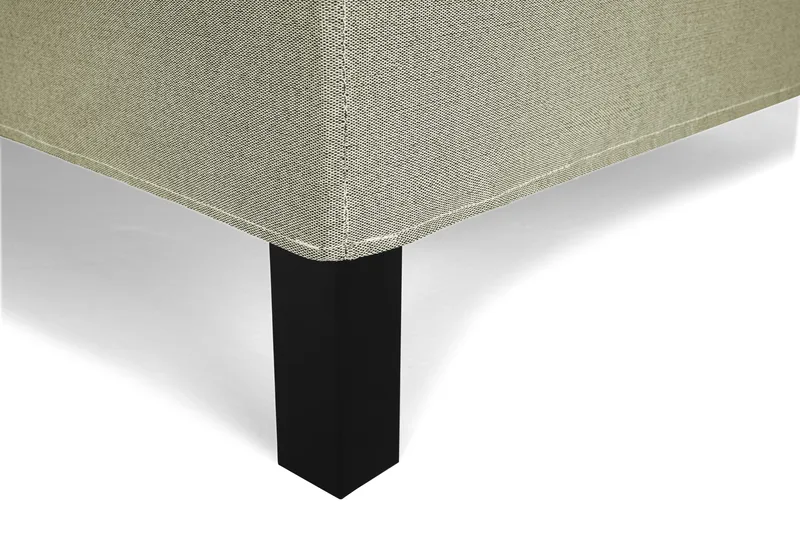 Lucky Komplett Sengepakke 140x200 Lateks Glatt Sengegavl - Nakkepute Liten Grønn - Møbler - Senger - Kontinentalsenger