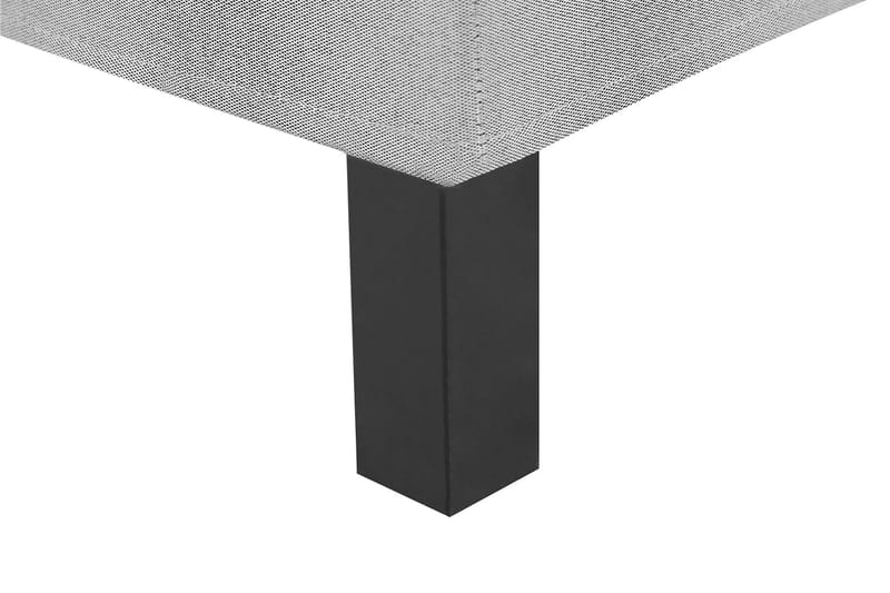 Lucky Komplett Sengepakke 140x200 Memory Glatt Sengegavl - Nakkepute Stor Mellangrå - Møbler - Senger - Komplett sengepakke