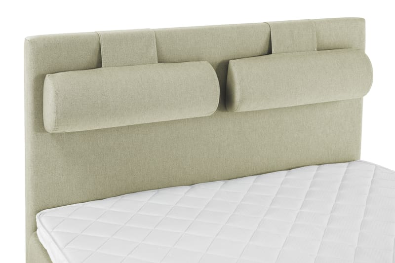 Lucky Komplett Sengepakke 140x200 Skum Glatt Sengegavl - Nakkepute Stor Grønn - Møbler - Senger - Komplett sengepakke