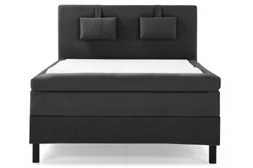 Lucky Komplett Sengepakke 140x200 Polyeter Glatt Sengegavl