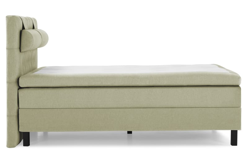 Lucky Komplett Sengepakke 140x200 Polyeter Diamant Sengegavl - Nakkepute Stor Grønn - Møbler - Senger - Komplett sengepakke