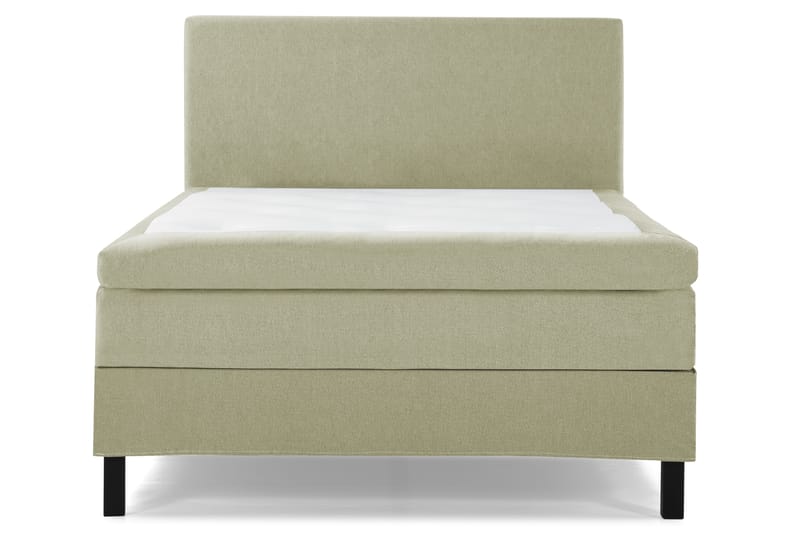 Lucky Komplett Sengepakke 140x200 Polyeter Glatt Sengegavl - Grønn - Møbler - Senger - Komplett sengepakke