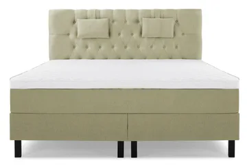 Lucky Komplett Sengepakke 160x200 Skum Diamant Sengegavl