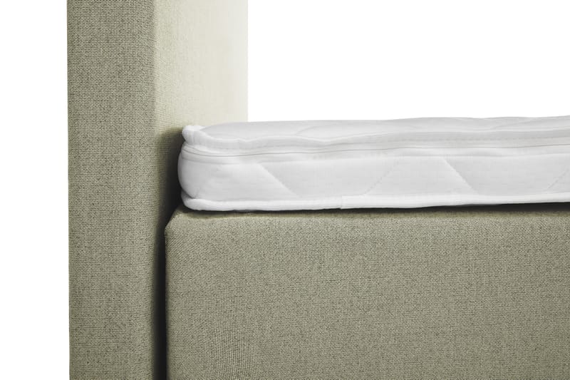 Lucky Komplett Sengepakke 160x200 Skum Glatt Sengegavl - Nakkepute Stor Grønn - Møbler - Senger - Komplett sengepakke