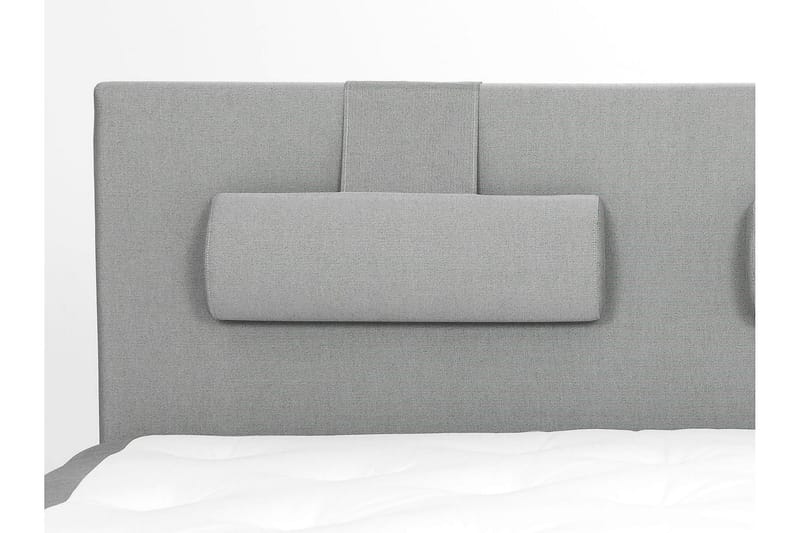 Lucky Komplett Sengepakke 160x200 Skum Glatt Sengegavl - Nakkepute Stor Mellangrå - Møbler - Senger - Komplett sengepakke