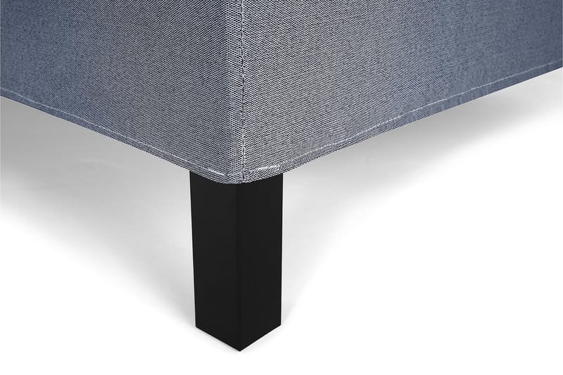 Lucky Komplett Sengepakke 160x200 Polyeter Diamant Sengegavl - Mørkeblå - Møbler - Senger - Kontinentalsenger