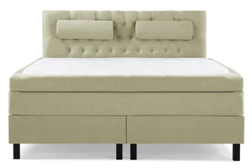 Lucky Komplett Sengepakke 160x200 Polyeter Diamant Sengegavl