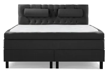 Lucky Komplett Sengepakke 160x200 Polyeter Diamant Sengegavl