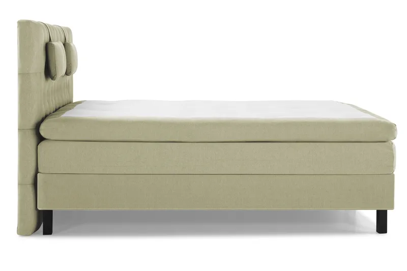 Lucky Komplett Sengepakke 180x200 Lateks Diamant Sengegavl - Nakkepute Liten Grønn - Møbler - Senger - Kontinentalsenger