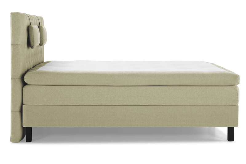 Lucky Komplett Sengepakke 180x200 Lateks Diamant Sengegavl - Nakkepute Liten Grønn - Møbler - Senger - Kontinentalsenger