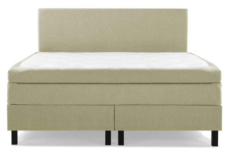 Lucky Komplett Sengepakke 180x200 Lateks Glatt Sengegavl - Grønn - Møbler - Senger - Kontinentalsenger