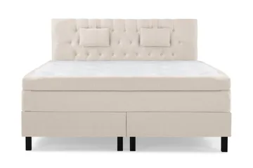 Lucky Komplett Sengepakke 180x200 Memory Diamant Sengegavl